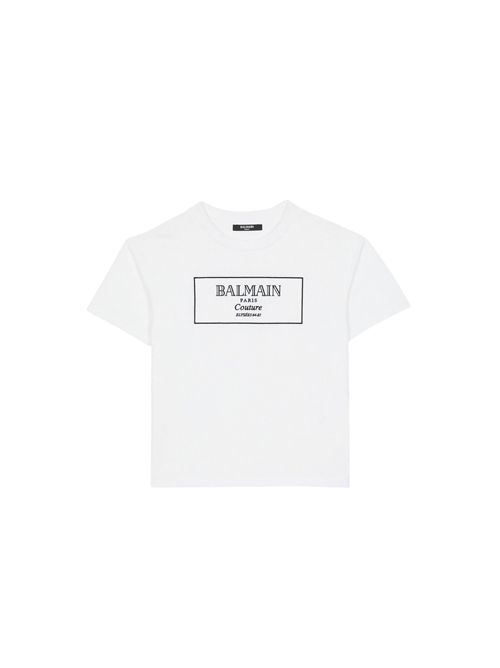 T-shirt, unisex, logata. BALMAIN | BX8P51 Z3186100NE
